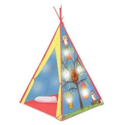 Детска палатка - индианска къщичка с LED светлини