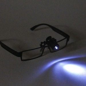 Мини LED фенерче за очила