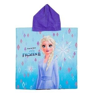 Хавлиена кърпа с качулка - пончо Леденото кралство Frozen