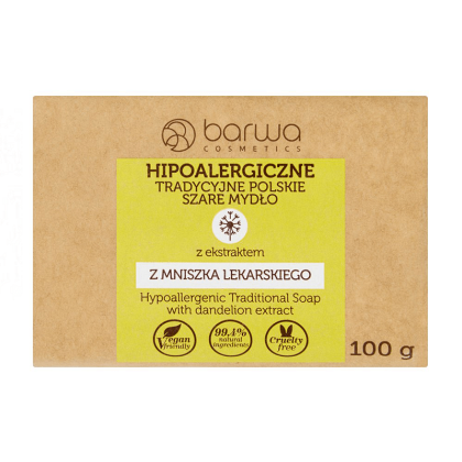 Натурален хипоалергенен сапун Глухарче Barwa Hypoallergenic