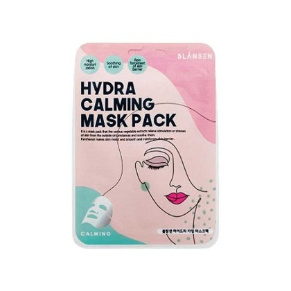 Интензивно хидратираща и успокояваща маска с алое и колаген Chamos Blansen Hydra Calming Mask Pack