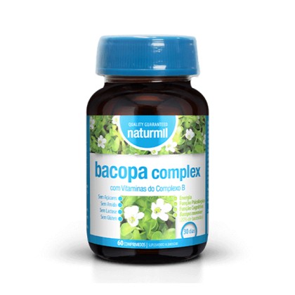 Бакопа комплекс (Bacopa complex) – за когнитивните функции и нервната система, 60 таблетки от Naturimil