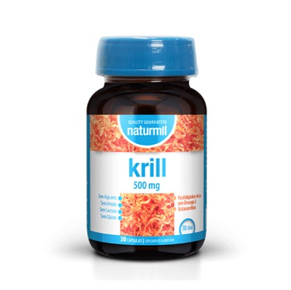 Крил ойл (Krill oil) – за сърцето, холестерола, мозъка, очите, нервната система, 30 капсули