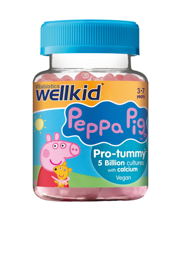 Пробиотик Уелкид Пепа Пиг ,30 меки дъвчащи дражета, Wellkid Peppa Pig Probiotic 