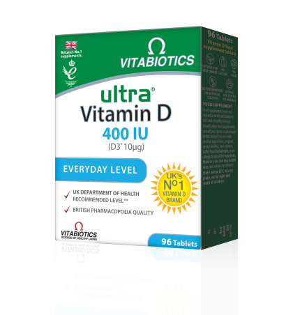 ULTRA Vitamin D 400 IU / Ултра Витамин D 400 IU , 96 таблетки