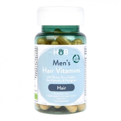 Формула за коса за мъже (Men`s Hair Vitamins) 60 капсули, H&B