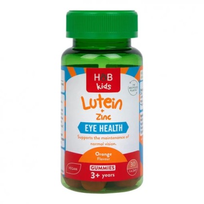 Лутеин + Цинк за деца (Kids 3+ Lutein + Zinc) 30 желирани таблетки