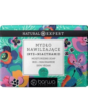 ВЕГАН Натурален хидратиращ сапун Ирис и Ниацинамид Barwa NATURAL EXPERT