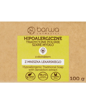 Натурален хипоалергенен сапун Глухарче Barwa Hypoallergenic