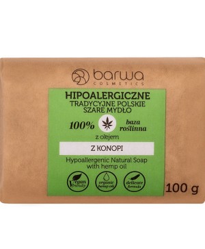 Натурален хипоалергенен сапун Конопено масло Barwa Hypoallergenic