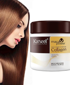 Възстановяваща маска за коса Karseell Collagen Hair Mask регенерира хидратира косата