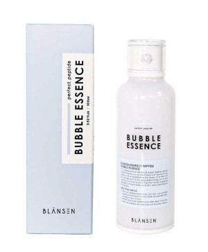 Eсенция за лице с 5 вида пептиди, серамиди и сквалан Chamos Blansen Perfect Peptide Bubble Essence