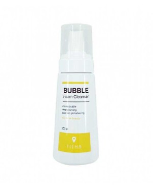 Почистваща пяна срещу разширени пори и черни точки Tisha Bubble Foam Cleanser