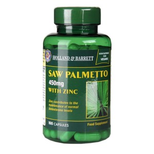 Сао Палмето с Цинк (Saw Palmetto with Zinc) 100 веган капсули