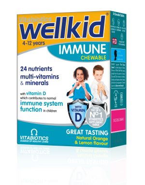 Wellkid Immune /Уелкид Имун 30 дъвчащи таблетки