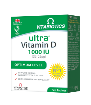 ULTRA Vitamin D 1000 IU / Ултра Винамин D 1000 IU , 96 таблетки