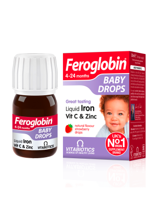 Фероглобин Капки за бебета (4-24 месеца) , 30 ml, Feroglobin Baby Drops 