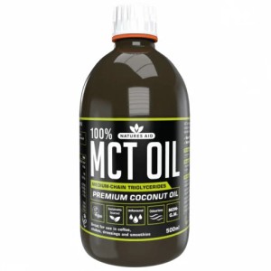 Средноверижни триглицериди от кокосово масло (100% MCT Oil) 500ml, Natures Aid