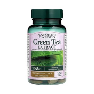 Зелен чай екстракт (Green Tea Extract) 750мг 100 таблетки