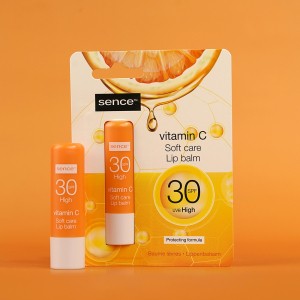 Балсам за устни SPF 30 и Vitamin C подхранва и предпазва , 2 броя опаковка SENCE 