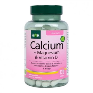 Калций магнезий и витамин Д3 Calcium, Magnesium & Vitamin D3 , H&B