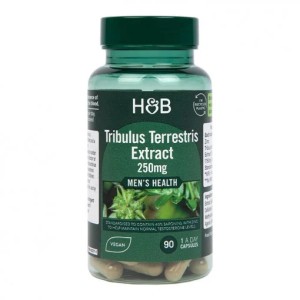 Бабини зъби (Tribulus Terrestris Extract) 250mg 90 капсули, H&B